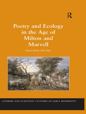 cover image of Poetry and Ecology in the Age of Milton and Marvell